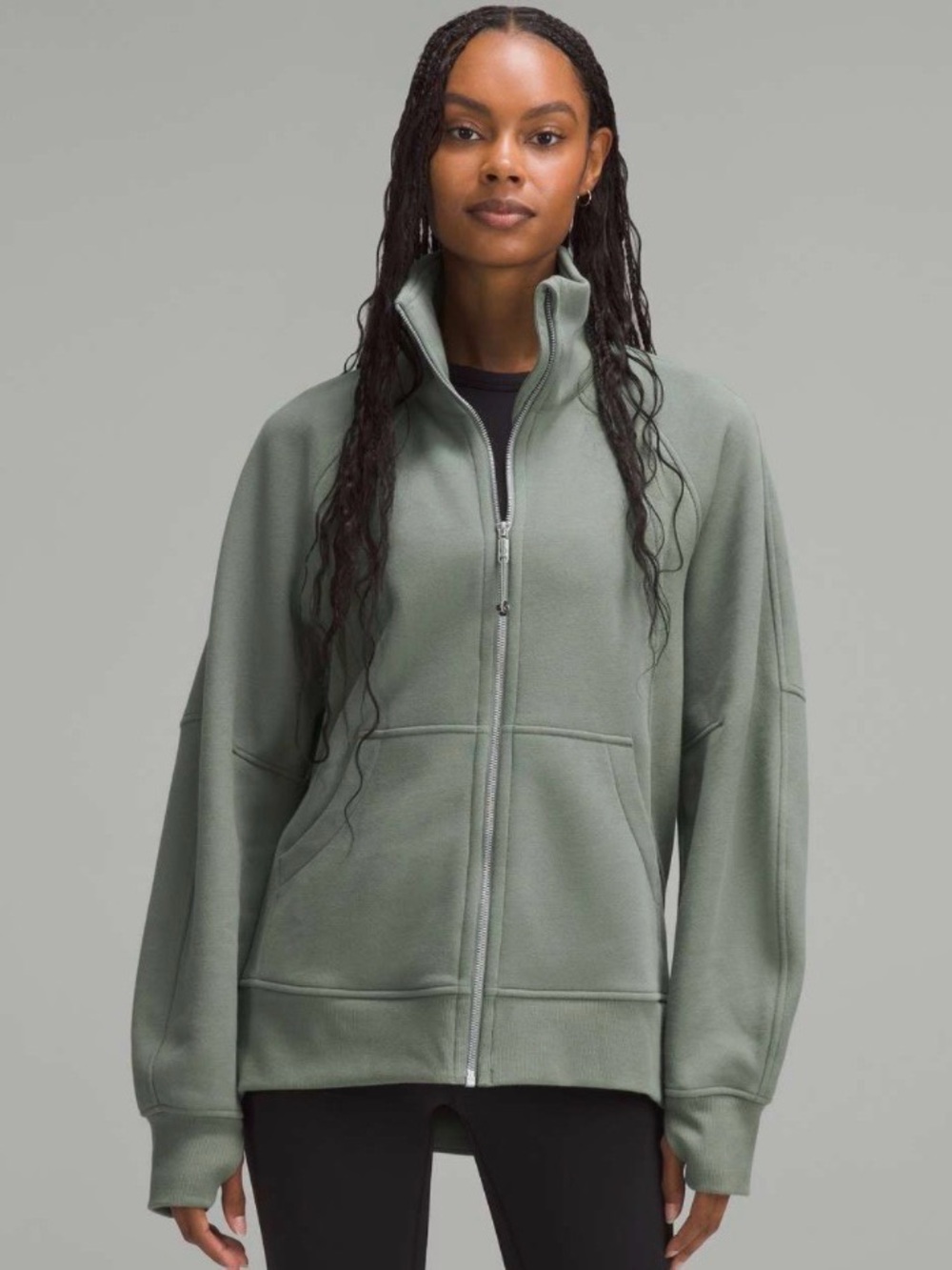 Lululemon Scuba Oversized Funnel-Neck Full Zip